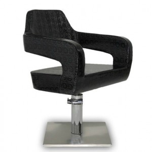  Fauteuil de coiffure Venezia noir