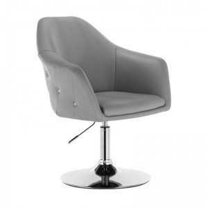 Cadeira de cabeleireiro NS 547N cinza