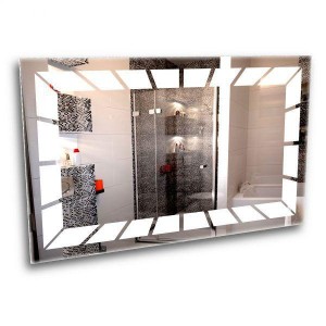  Miroir visuel. Miroir salle de bain glace 600*800