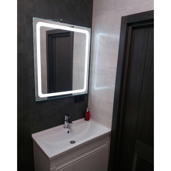 Визажное зеркало. Лед зеркало в ванную комнату, LED 6-20, Зеркала с ЛЕД подсветкой,  Зеркала,Зеркала с ЛЕД подсветкой ,  Купити в Україні
