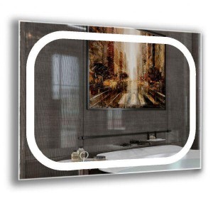  Miroir visuel. Miroir salle de bain glace 600*800