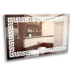  Ice mirror with Greek ornament 650*900