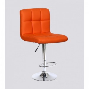  Chaise Visage, chaise de bar Orange