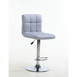 Silla Visage, silla de bar Gris