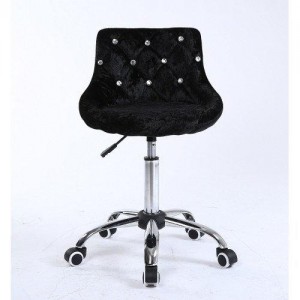  Chaise de maîtreHC931K Velours noir