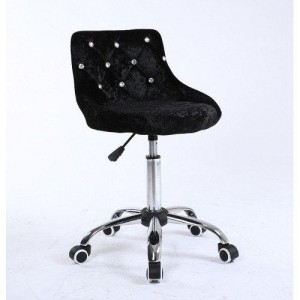  Chaise de maîtreHC931K Velours noir