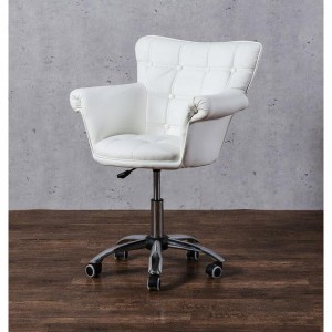  Cosmetic chair HC804K White