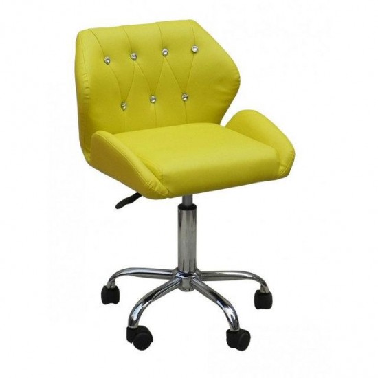 Master's chair HC949K Yellow, 6261, Chairs on wheels,  Health and beauty. All for beauty salons,Furniture ,  buy with worldwide shipping
