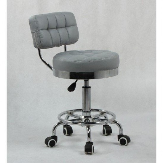 Кресло мастера HC-636 Серый, 4325, Кресла на колесах,  Красота и здоровье. Все для салонов красоты,Мебель ,  купить в Украине