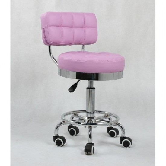Кресло мастера HC-636 Лавандовый, 4326, Кресла на колесах,  Красота и здоровье. Все для салонов красоты,Мебель ,  купить в Украине