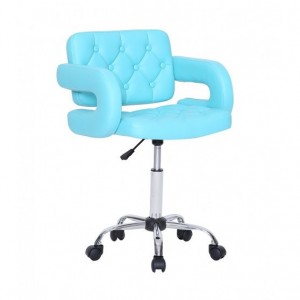  Chaise de maître HC-8403K Turquoise