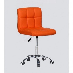  Krzesło mistrzowskieNS-8052K czarny Pomarańczowy
