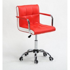  Sillón Master HC-811K negro Rojo