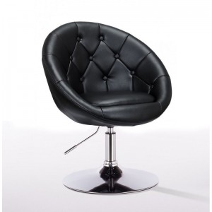 Hairdressing chair NS 8516 black Black