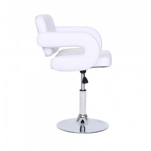  Fotel fryzjerski NS-8403N Biały
