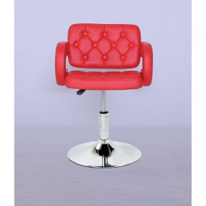 Kappersstoel NS-8403N Rood