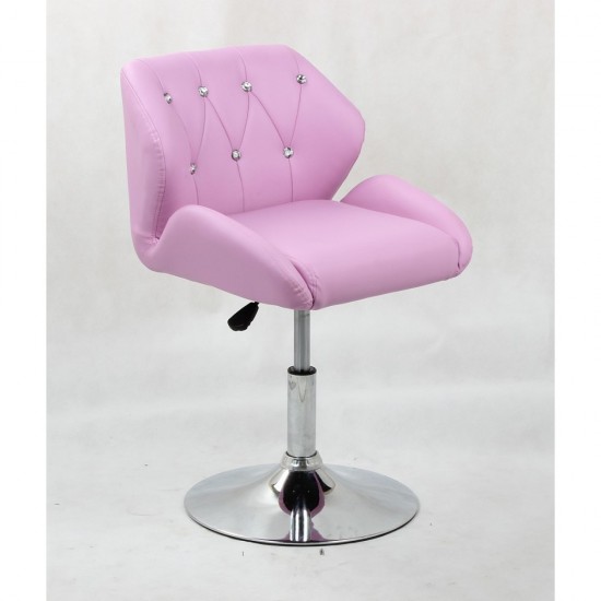 Cadeira de cabeleireiro HC-949N em strass Lavanda-4463-Поставщик-Poltronas de mestres
