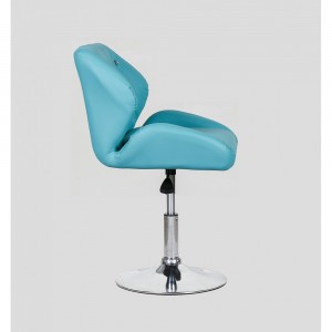 Barber chair HC-949N in turquoise rhinestones