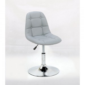  Fauteuil de coiffure HC-1801N rouge Gris