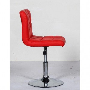 Cadeira de cabeleireiro HC-8052N Vermelho