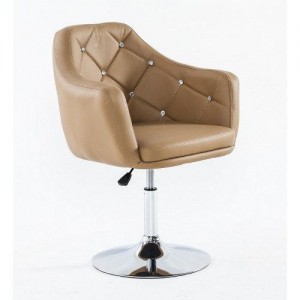  Cadeira de cabeleireiro NS 830N Caramelo
