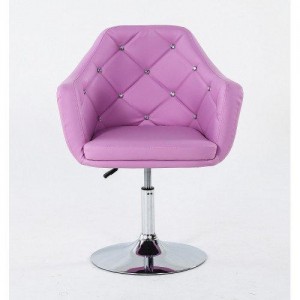 Cadeira de cabeleireiro NS 830N Rosa