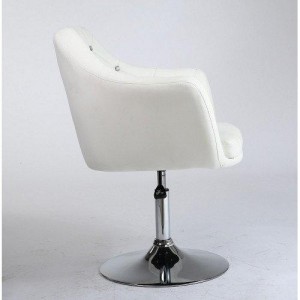  Fotel fryzjerski HC 830N Biały