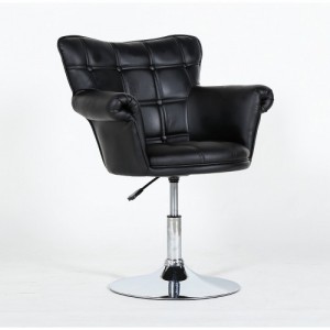  Fotel fryzjerski HC 804N Czarny