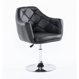  Cadeira de cabeleireiro NS 831 Preto