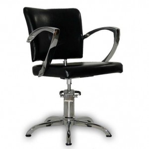  Cadeira de cabeleireiro Palermo marrom Preto