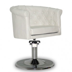  Fauteuil de coiffure Rimini Blanc