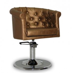  Hairdressing chair Rimini Gold