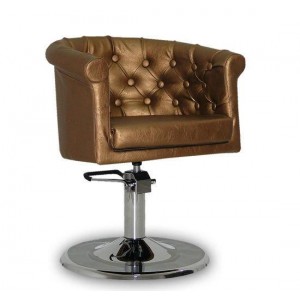  Hairdressing chair Rimini Gold