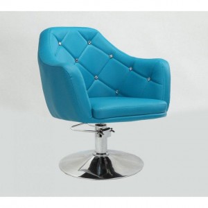  Sillón de peluquería HC-830H con accionamiento hidráulico Turquesa