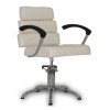 Friseurstuhl Italpro braun Creme-4514-Поставщик-Fauteuils van meesters