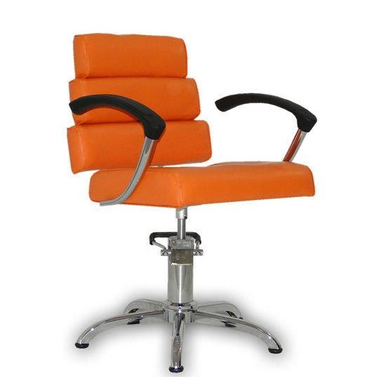 Sillón de peluquería Italpro marrón Naranja-4515-Поставщик-Sillones de maestros