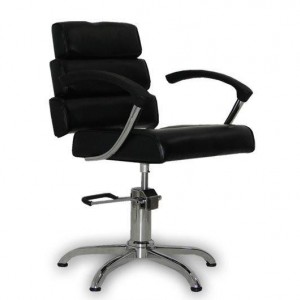  Sillón de peluquería Italpro marrón Negro