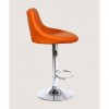 Bar stool HOCKER HC 1054 Orange, 4396, Makeup artist's chair,  Health and beauty. All for beauty salons,Furniture ,  buy with worldwide shipping