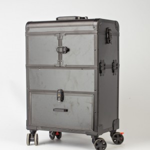 Valise of the master of beauty, for cosmetics, tools, lacquers