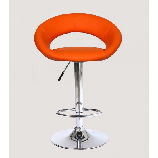 Барный стул Хокер HC-104C Оранжевый, 6374, Кресло визажиста,  Красота и здоровье. Все для салонов красоты,Мебель ,  купить в Украине
