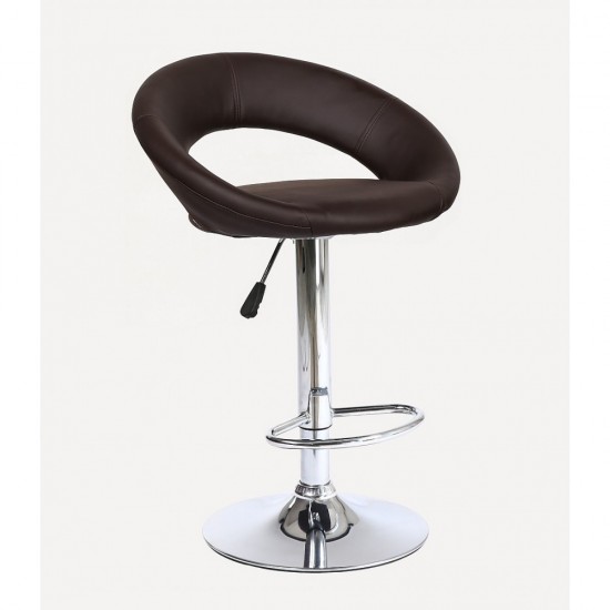 Bar stool Hawker HC-104C Chocolate, 6376, Makeup artist's chair,  Health and beauty. All for beauty salons,Furniture ,  buy with worldwide shipping