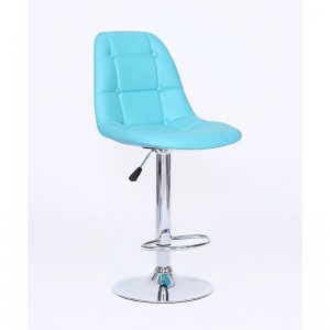 Bar stool Hawker HC-1801W eco-leather, turquoise Turquoise