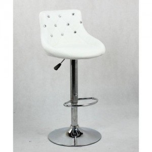  Silla de bar HC-931 negro Blanco