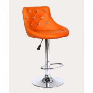 Barhocker HC-931 schwarz Orange