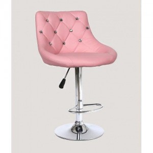  Silla de bar HC-931 negra Rosa