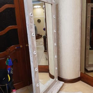 Makeup growth mirror with lighting 1800x800 without lamps