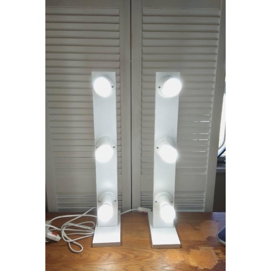 Supports de lumière, lumière de maquilleur 1pc-6210-Trend-Miroirs