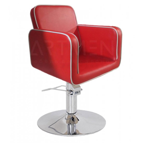 Cadeira de cabeleireiro JUSTINE Hydraulics Poland, Disk, Não, Sim-5221-Поставщик-Poltronas de mestres