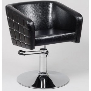 Chaise de barbier GLAMOUR Pneumatique, Disque, Oui