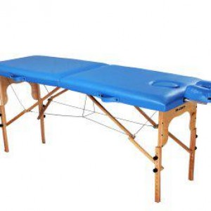  Stół do masażu niebieski 80 cm